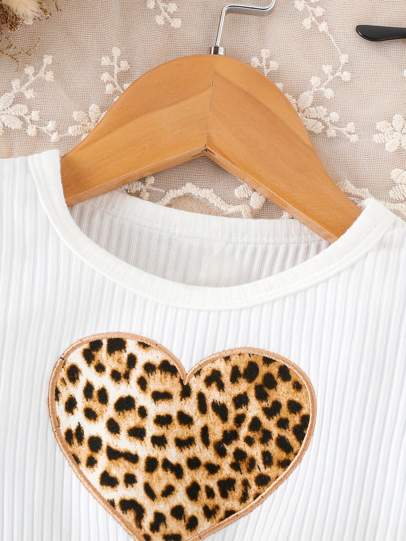 Baby Girl Love Leopard Print Dress
