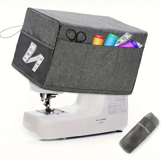 Sewing Machine Cover with 4 Pockets Dust Cover Accessories