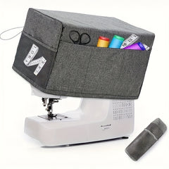 Sewing Machine Cover with 4 Pockets Dust Cover Accessories