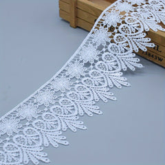 Wide Crochet Lace Ribbon for DIY Embroidery & Decoration