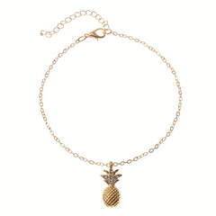 Vintage Star Pineapple Beads Anklet