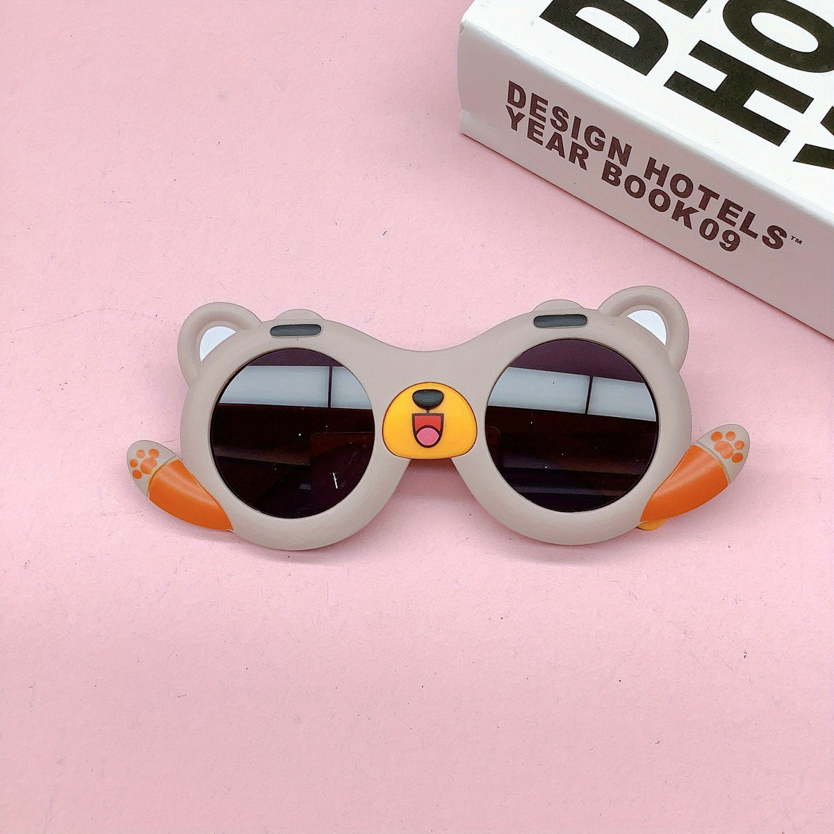 Little Bear Round Frame Sunglasses UV Protective
