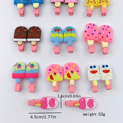 Ice Cream Hair Clip for Girls Women