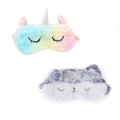 Critter Sleep Mask Plush Animal Eye Mask Gift