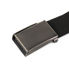 Elastic Stretchy Buckle Flap Cut To Fit Canvas Belt