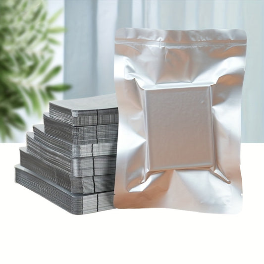 100pcs Puncture resistant Aluminum Bags for Tea Airtight Packaging