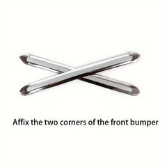 Car Bumper Anti-collision Strips, 8pcs Universal Adhesive Protection