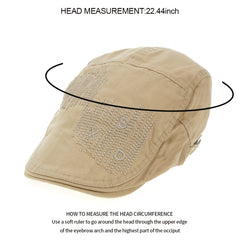 Men's Sunshade Peaked Cap Middle aged And Elderly Dad Beret