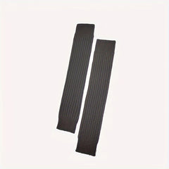 Ribbed Leg Warmers Soft & Comfy All match Socks Women's Stockings