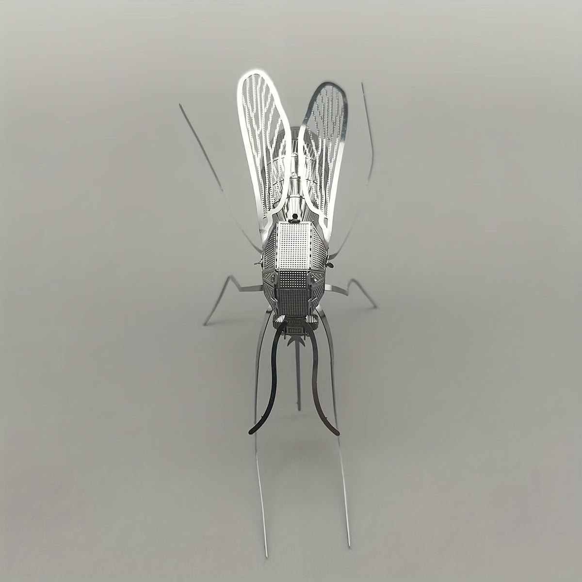 Metallic Mosquito Puzzle Toy for Home Decor & Education