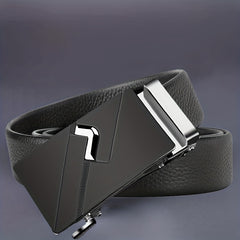 Men's PU Automatic Buckle Pants Belt Wedding Gift