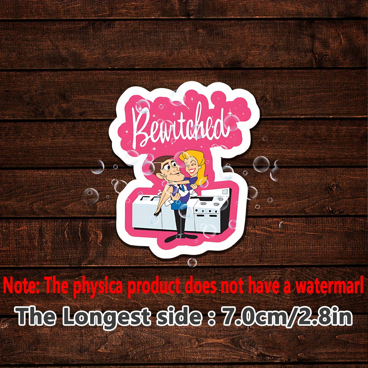 Bewitched Cartoon Sticker