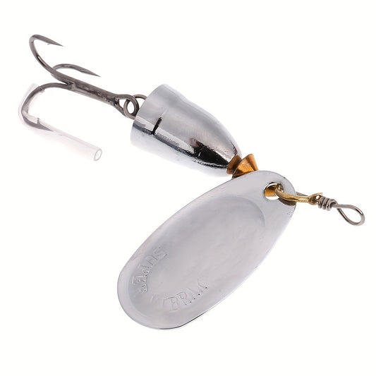 Artificial Sequin Fishing Lures Metal Spinner Spoon Bait Fishing Tackle 5g-19g