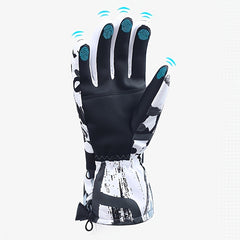 Winter Ski Gloves Waterproof Warm Touch Screen Cycling Gloves