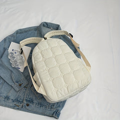 Puffer Quilted Backpack Lightweight Travel Daypack