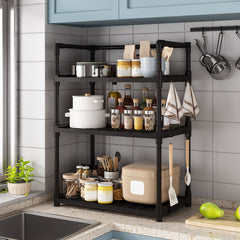 3 Layer Seasoning Rack Multifunctional Storage for Kitchen Countertop