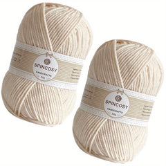 2pcs 4 layer Crochet Yarn Acrylic Soft Yarn for DIY Crafts 100g