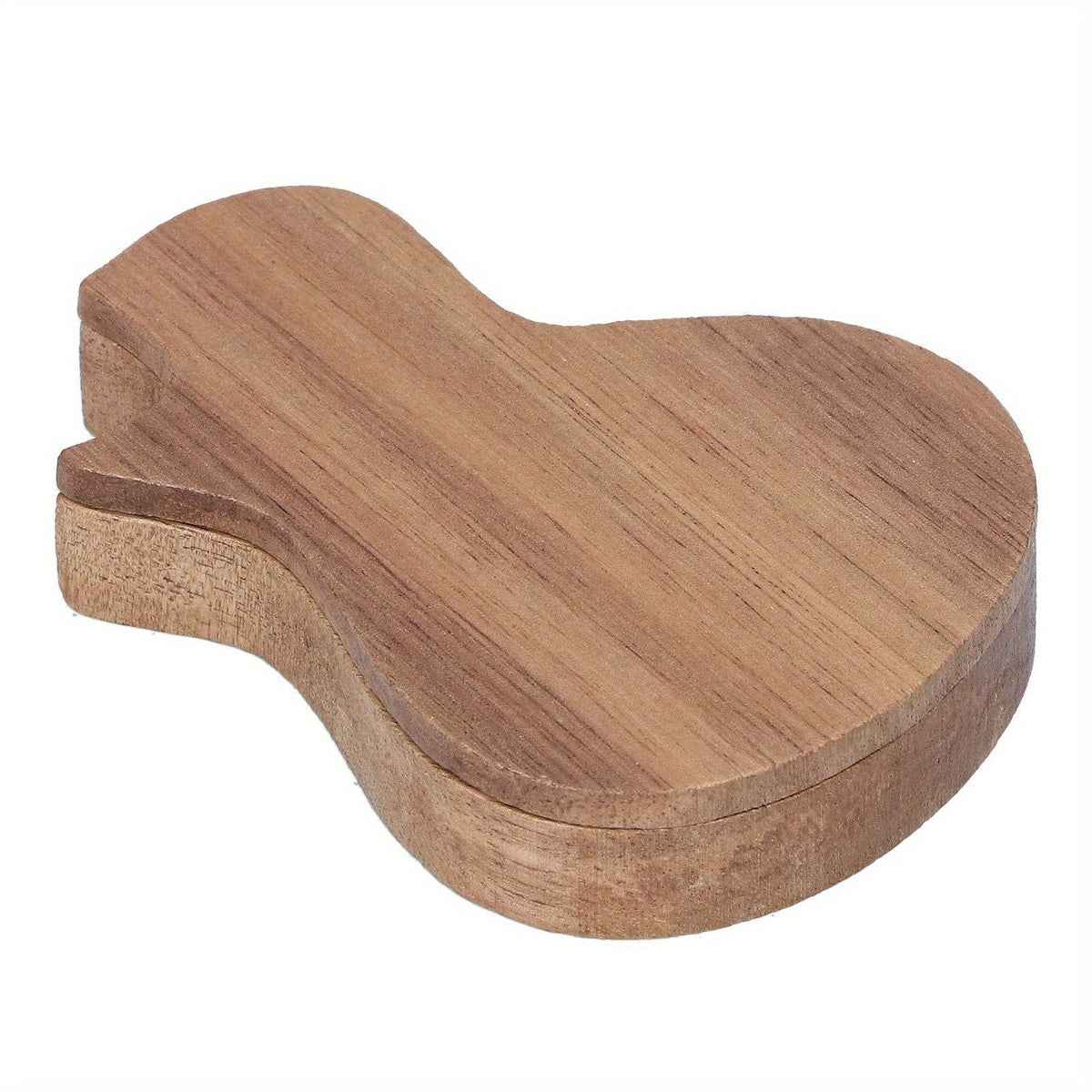 Wooden Guitar Picks Set With Case & 3 Picks
