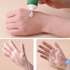 100pcs Disposable Hand & Foot Mask Gloves/Covers Combo