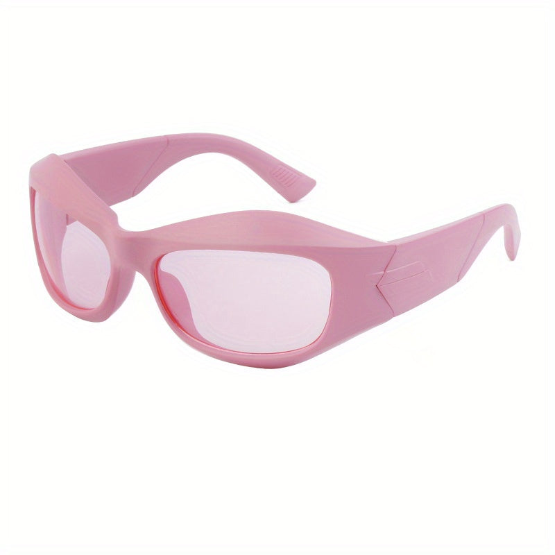 Steampunk Sunglasses Men's Bicycle Sports Y2K Party Sunglasses