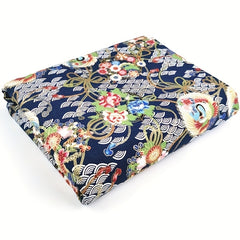 Japanese Style Fabric Squares Printed Cotton Wrapping Cloth Quilting Fabric Bund