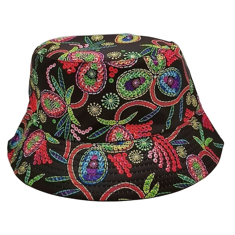 Novelty Pattern Bucket Hat Fisherman Cap Sun Hats