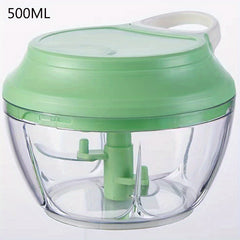 Manual Food Chopper For Vegetables Fruits Nuts Onions Hand Pull Mincer