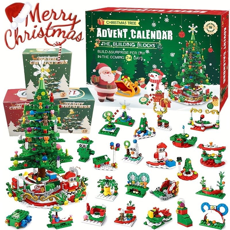 ST 21 Christmas Tree Building Blocks Set