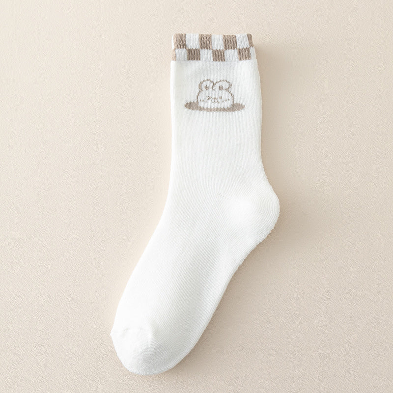 Women's Cartoon Animals Tube Socks