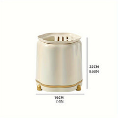 Kitchen Rotating Storage Rack Chopsticks Holder
