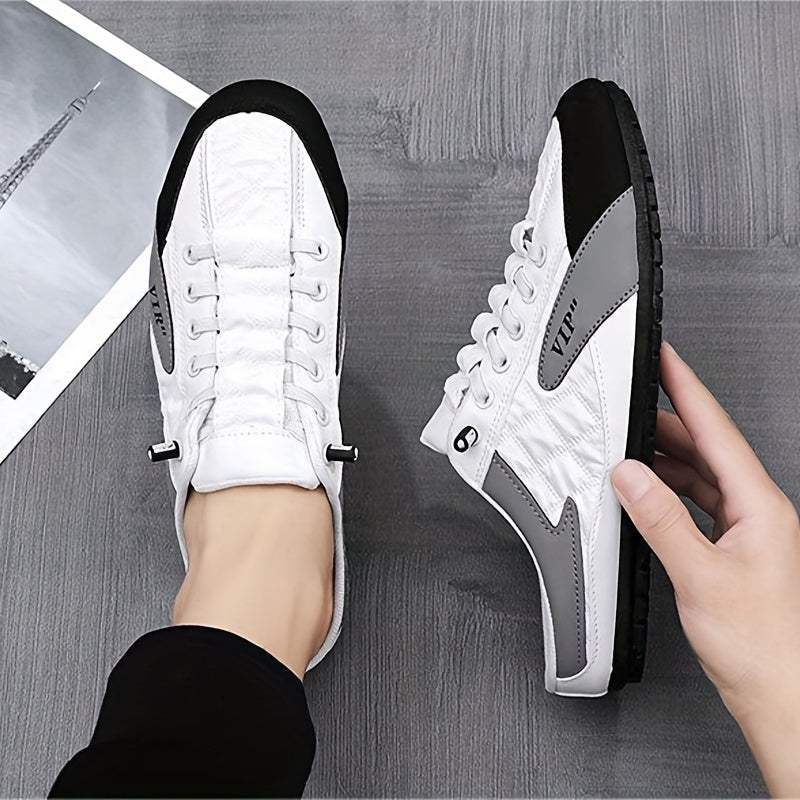 Men's Breathable Slip On Mules Lightweight Comfy Shoes