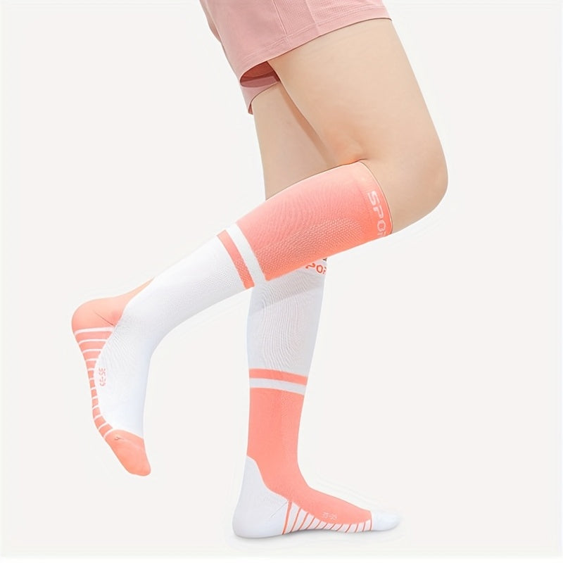 Non Slip Football Over Calf Socks - Unisex