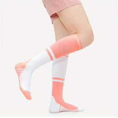 Non Slip Football Over Calf Socks - Unisex