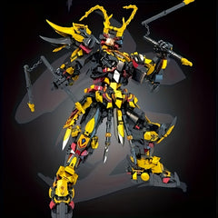 2366pcs Mecha Building Blocks Set High Difficulty DIY Assembly Model