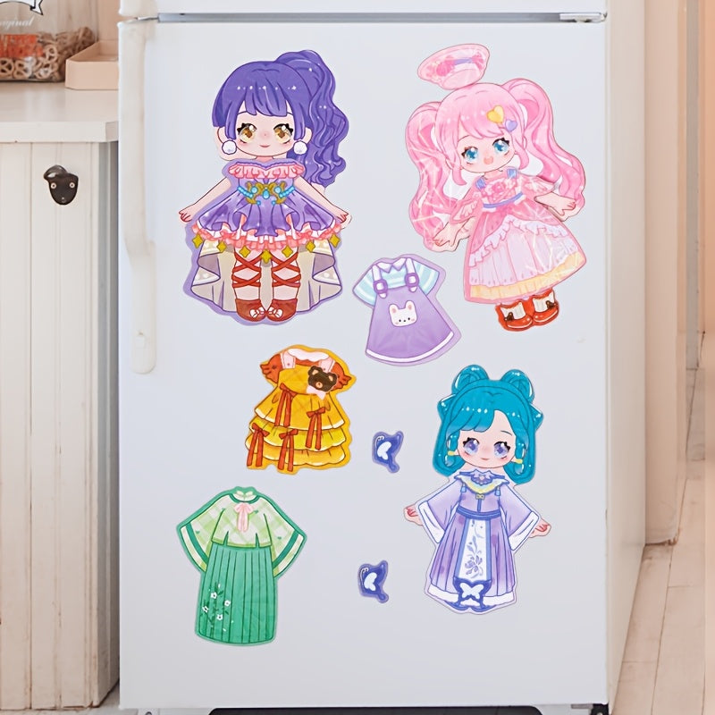 Princess Dress Up Magnet Toy - Cultivate Aesthetics, Develop Skills