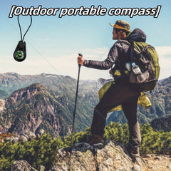 Portable Compass for Outdoor Camping Hiking