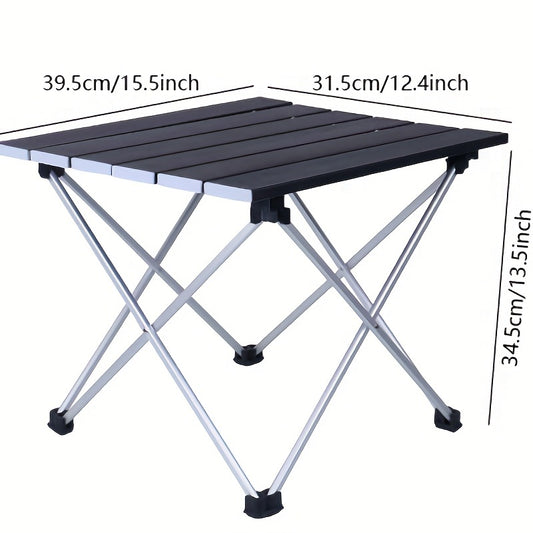 Foldable Camping Table Lightweight & Portable Four Legged