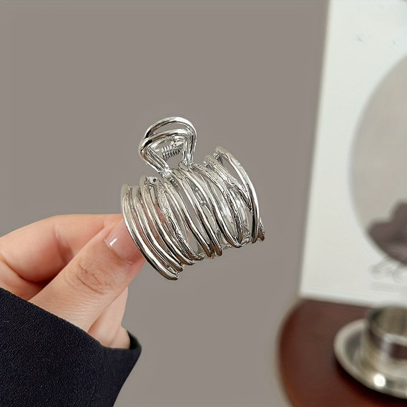Geometric Metal Ponytail Holder Hair Accessory