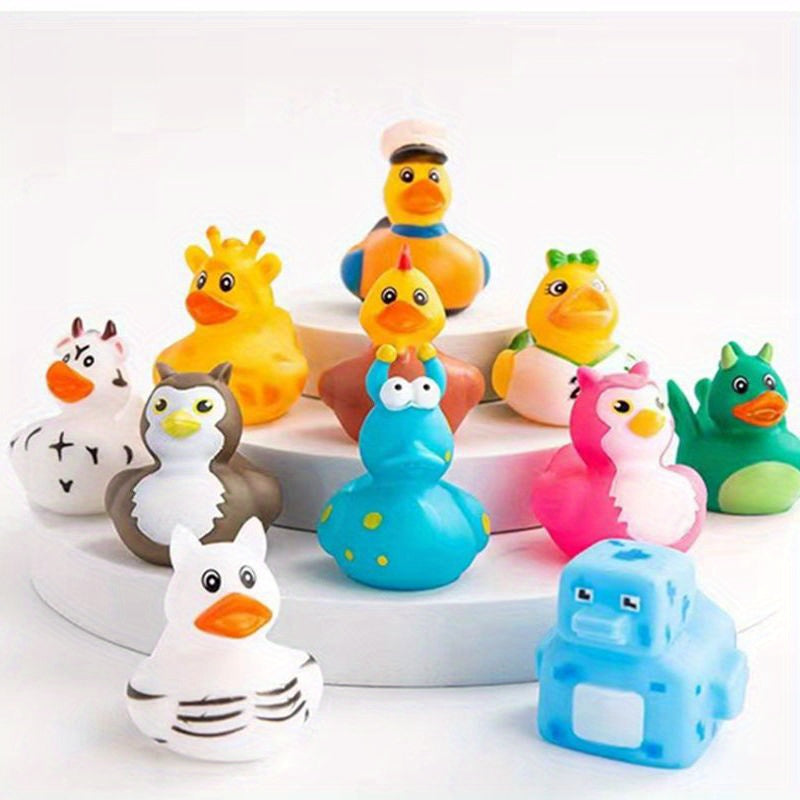 Rubber Ducks Toy Duckies For Kids and Toddlers 10 Pack