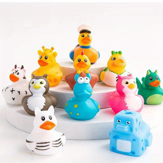 Rubber Ducks Toy Duckies For Kids and Toddlers 10 Pack