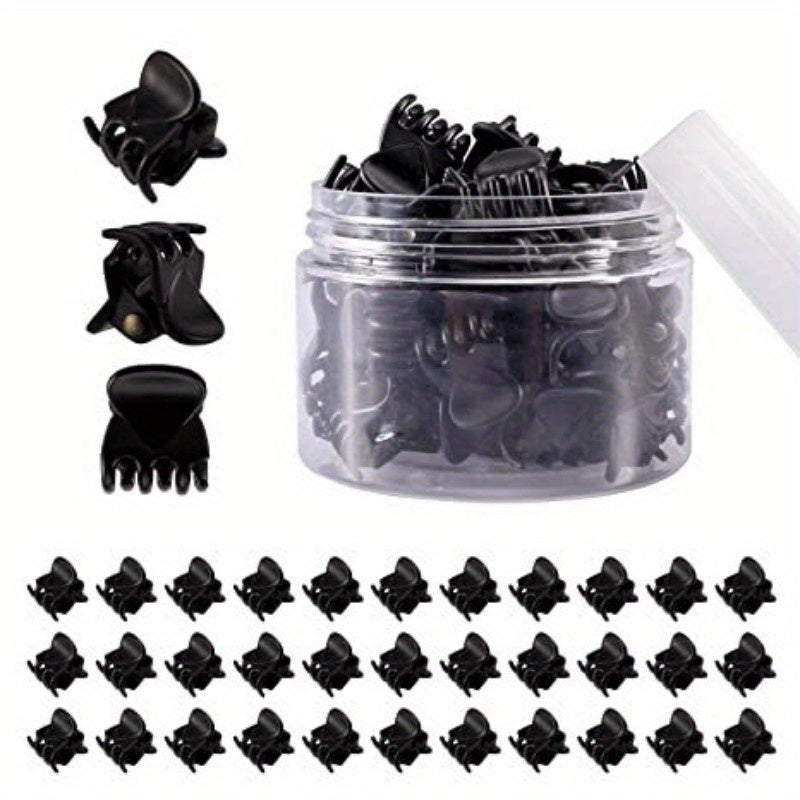 48pcs Mini Hair Claw Style Hair Claw For Women Girls Hair Styling Clip