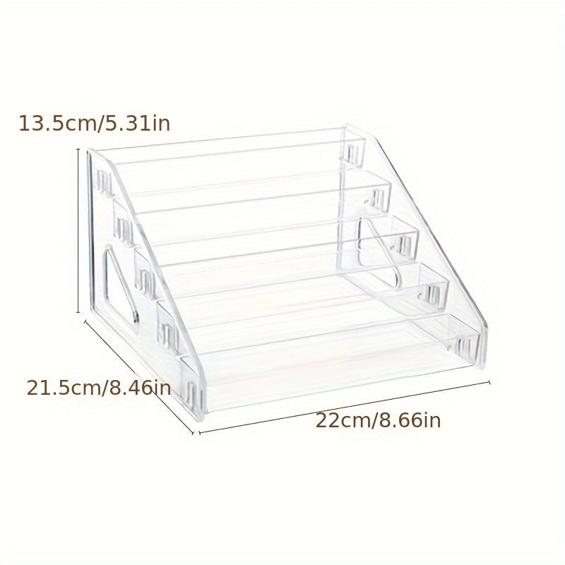 Transparent Makeup Organizer Essential Stand