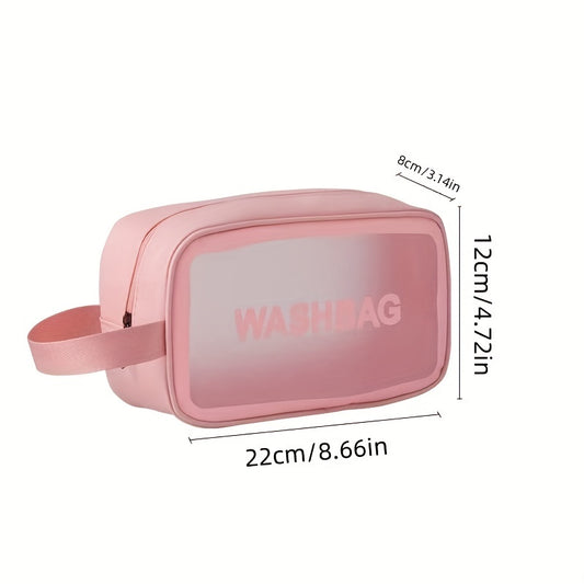 Waterproof Toiletry Bag with Handle Large Capacity Makeup Organizer