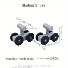 Interactive Parrot Skateboard Toy for Exercise and Training