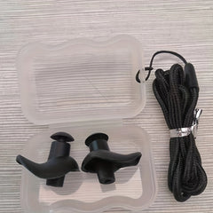 Reusable Earplugs with Lanyard for Swimming and Sleeping