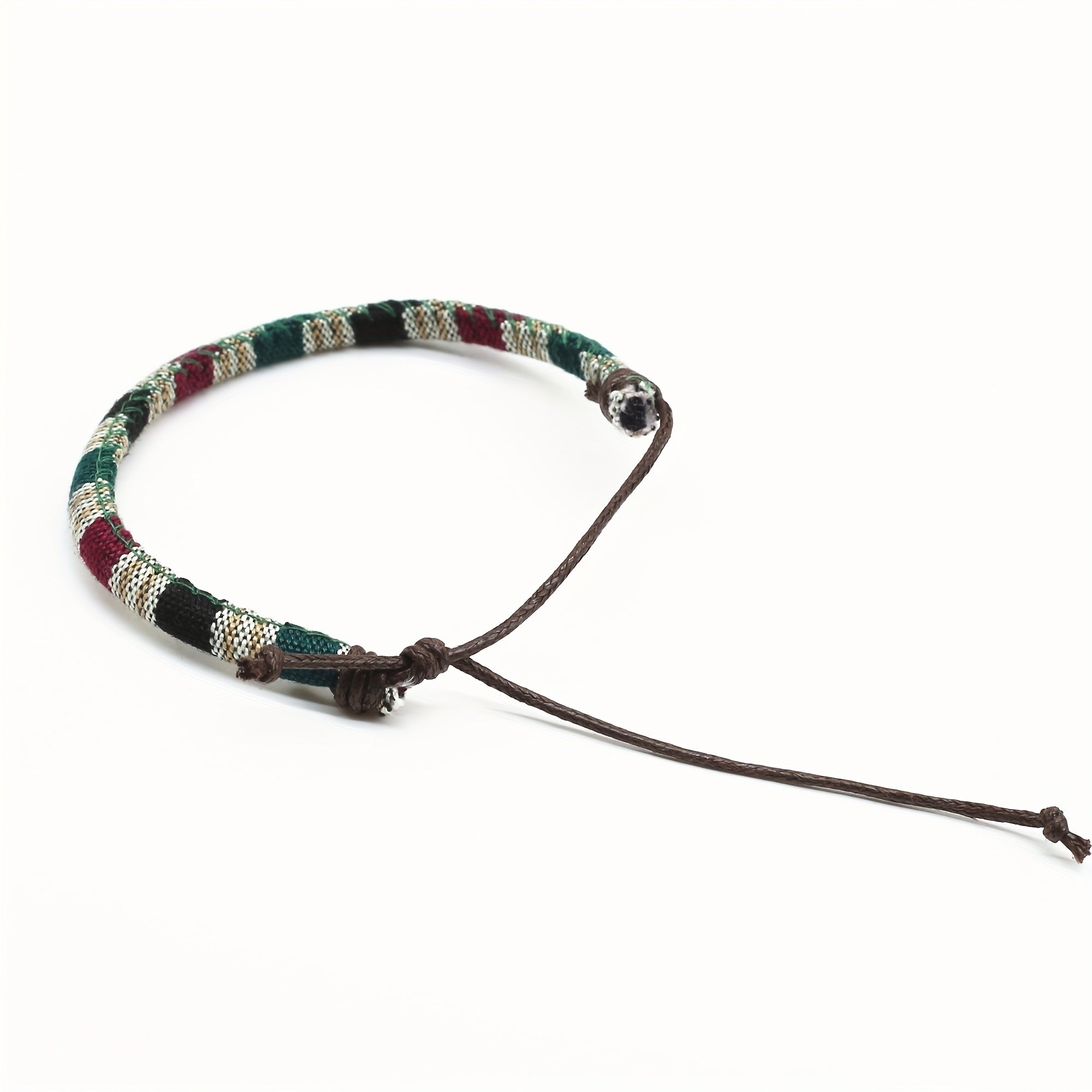 Ethnic Style Pattern Printing Woven Bracelet Men's Novelty Casual Gift Jewelry