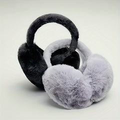 Foldable Earmuffs Winter Warm Plush Ear Covers Stylish Thickened Ear Warmer