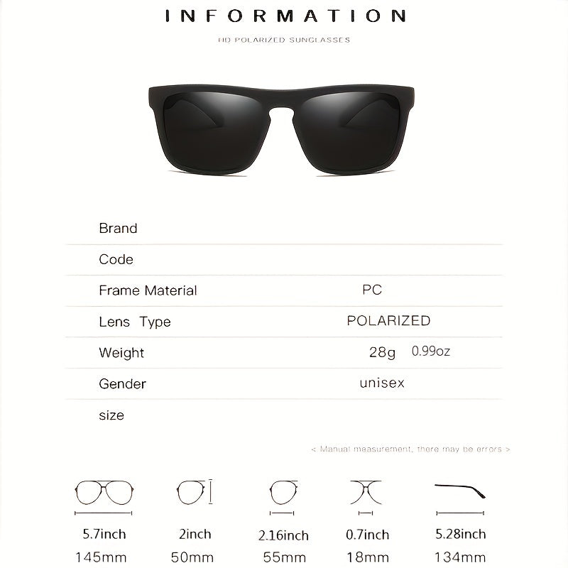 Polarized Driving Sunglasses for Men UV400 Eyewear