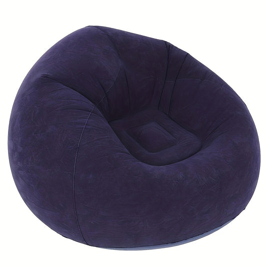 Inflatable Sofa Single Lazy Sofa Chair Foldable Leisure Sofa For Dorm Room