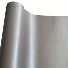 Brushed Metallic Aluminum Vinyl Wrap DIY Car Styling